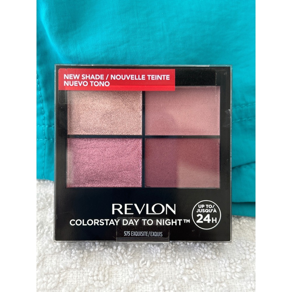 Revlon Colorstay Day to Night 24 Hr Eyeshadow Palette 575 Exquisite Quad Makeup